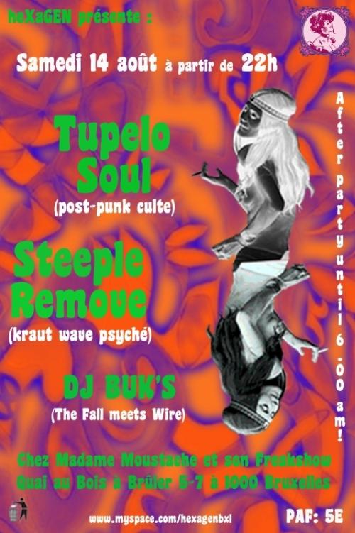 Tupelo Soul + Steeple Remove + DJ’S sets